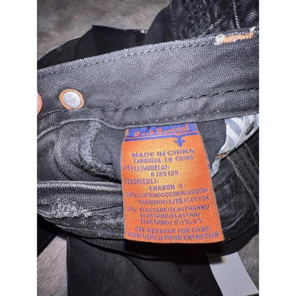 Black ROCK REVIVAL Julieta Charon jeans with Rhinestones, 30 - Picture 6 of 9